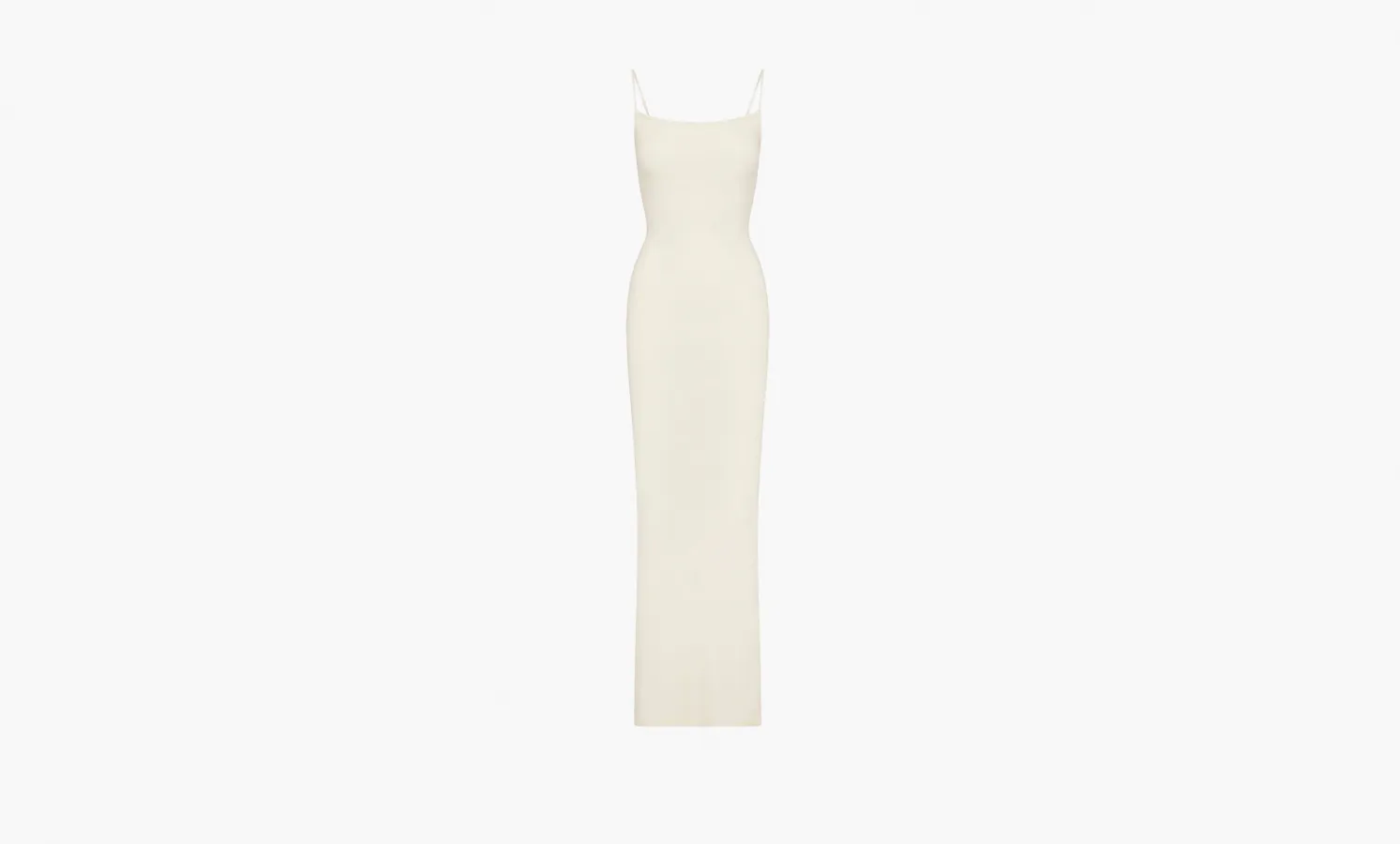 Skims Soft Lounge Long Slip Dress «Bone»
