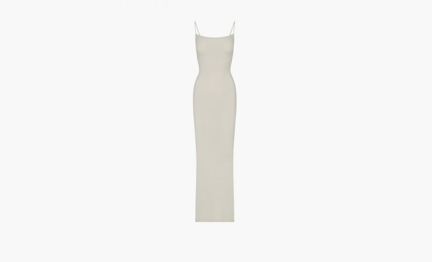 Skims Soft Lounge Long Slip Dress «Talc»