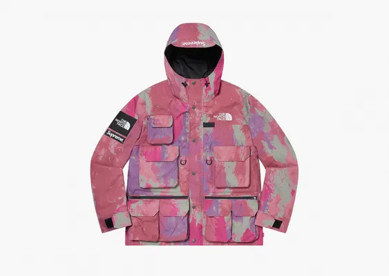  Supreme x The North Face Cargo Jacket «Multicolor» raznotsvetnye