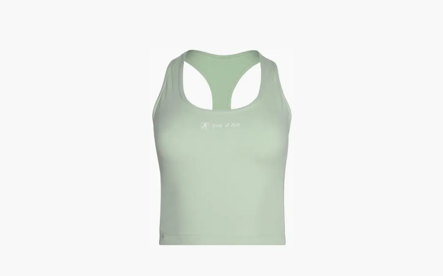 Sporty & Rich Runner Script Sports Tank «Sage»