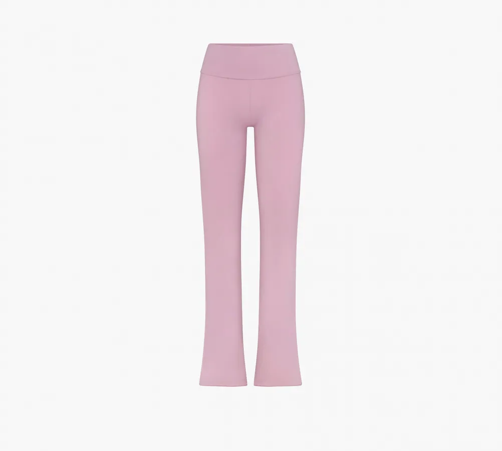 Skims Cotton Jersey Foldover Pant «Dusk»