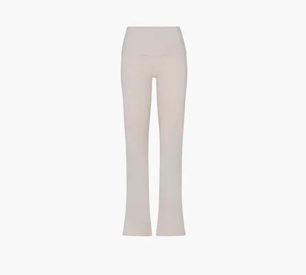 Одежда Skims Cotton Jersey Foldover Pant «Oatmeal» bezhevye