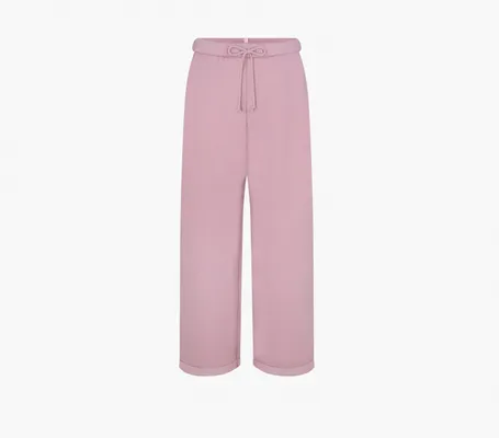 Одежда Skims Cotton Fleece Straight Leg Pant «Dusk» rozovye