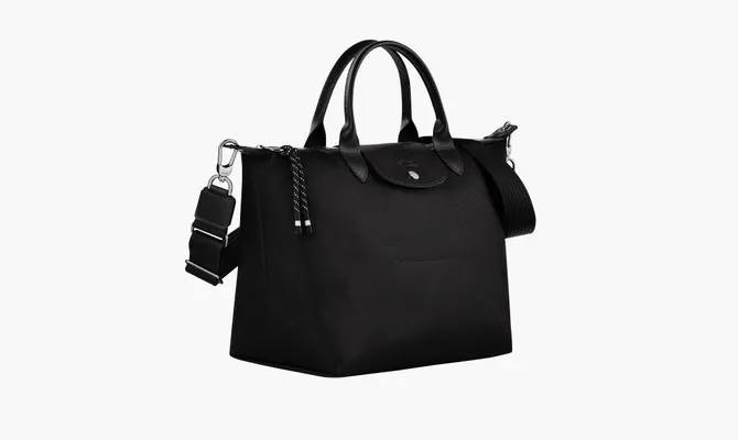  Longchamp Le Pliage Energy Bag «Black» chyernye