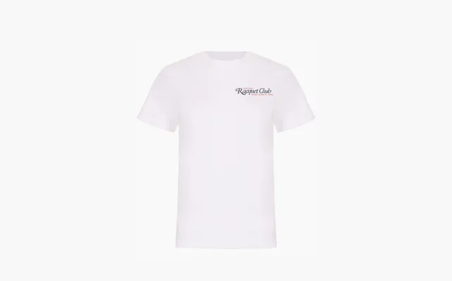 Одежда Sporty & Rich 94 Racquet Club Unisex T-Shirt «White» belye
