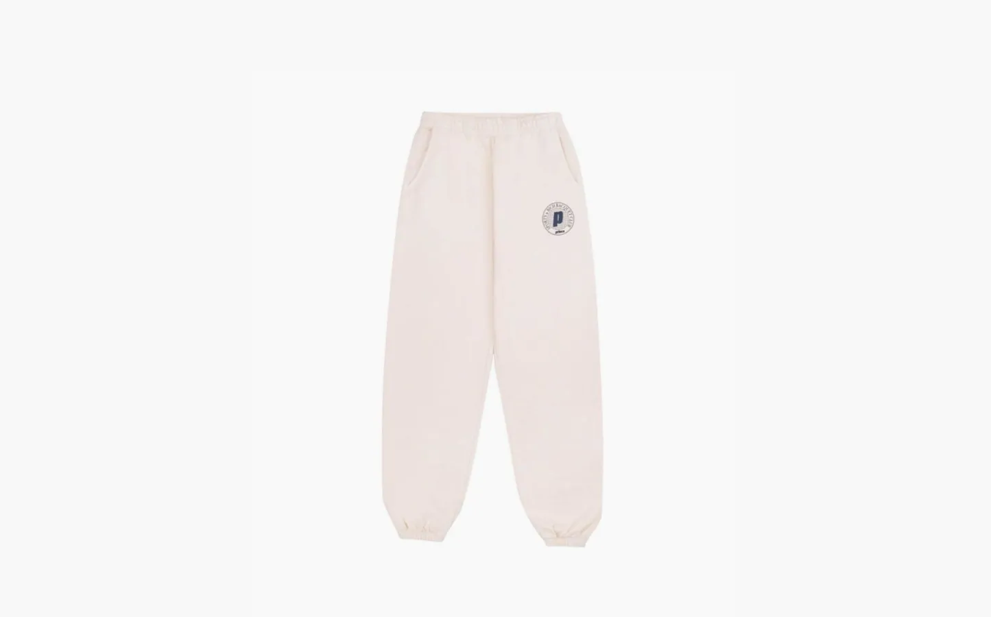 Sporty & Rich Net Logo-print Cotton Sweatshirt «Ecru»