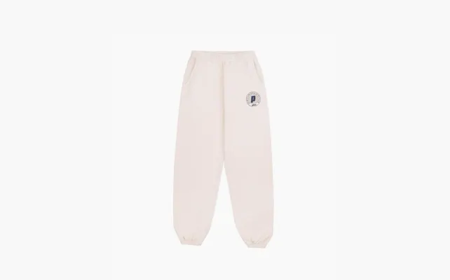 Одежда Sporty & Rich Net Logo-print Cotton Sweatshirt «Ecru» kremovye