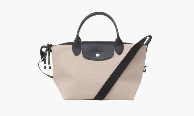  Longchamp Le Pliage Energy Handbag «Aubepine Pink» bezhevye