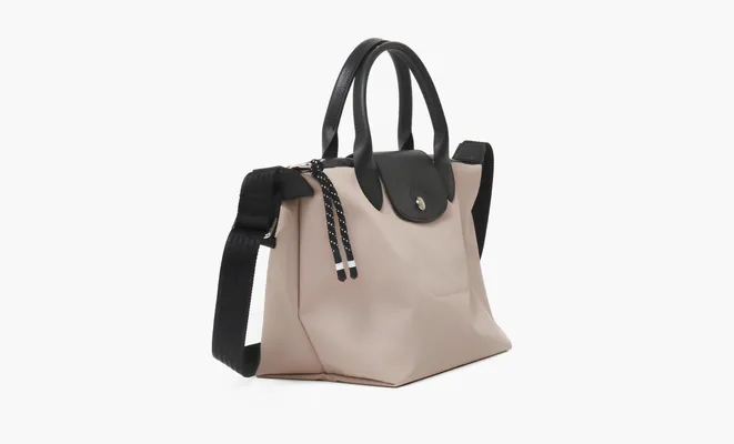  Longchamp Le Pliage Energy Handbag «Aubepine Pink» bezhevye