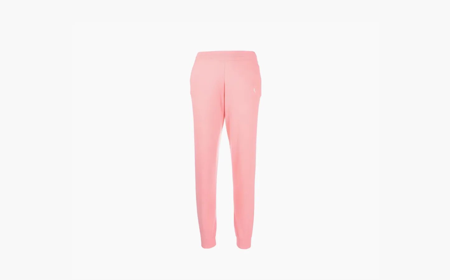 Sporty & Rich Logo-Embroidered Ribbed Edge Pants WMNS «Pink»