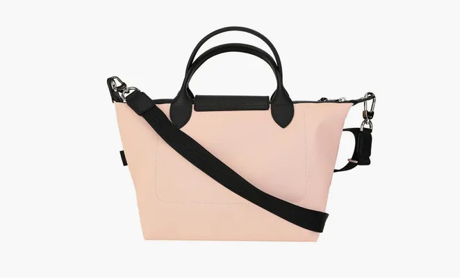  Longchamp Le Pliage Energy Handbag «Nude - Recycled Canvas» kremovye