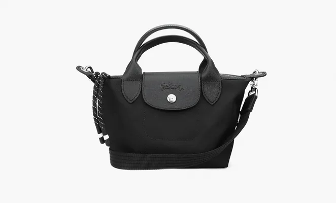  Longchamp Le Pliage Energy Small Bag «Black» chyernye