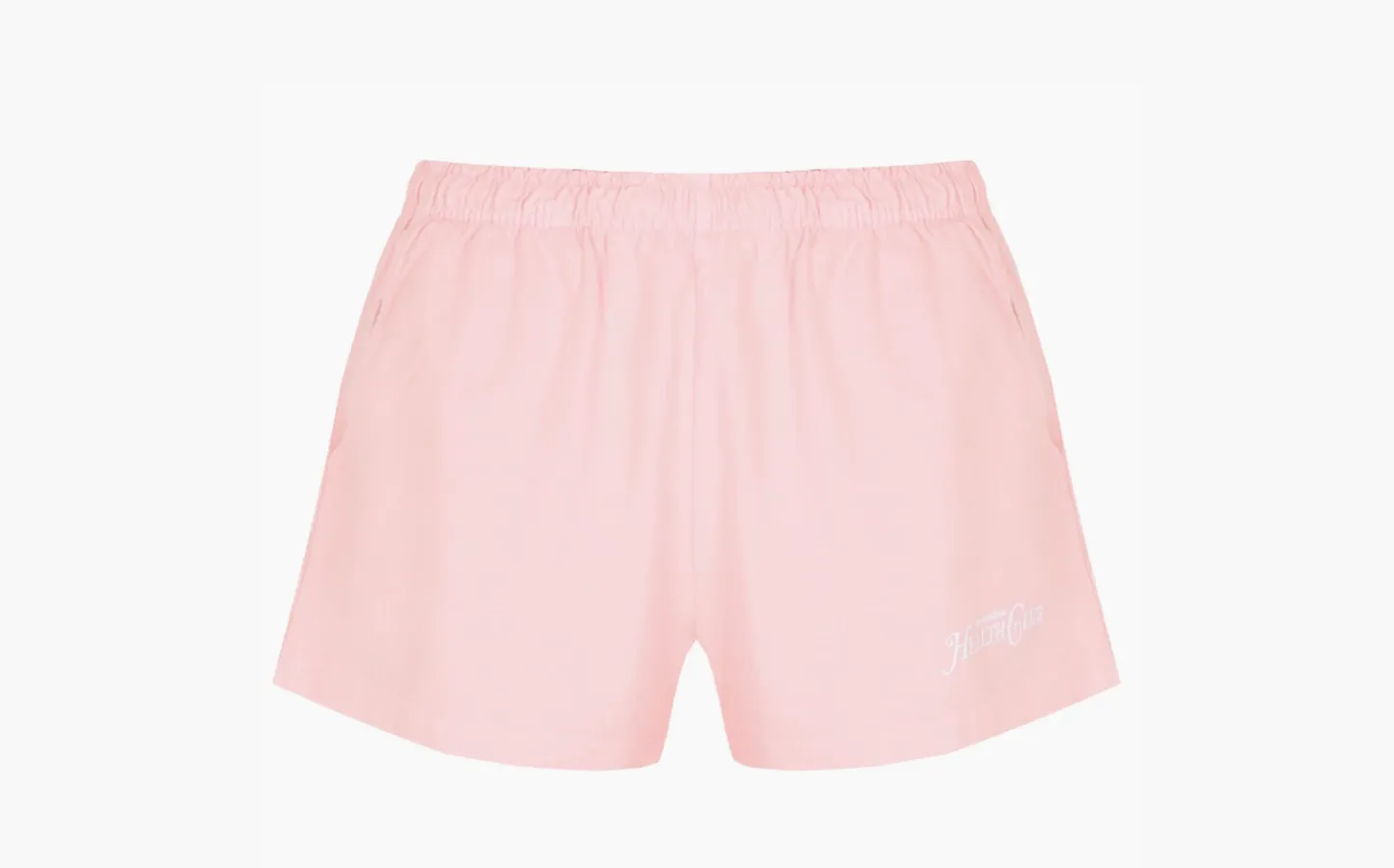 Sporty & Rich Rizzoli Cotton Mini Shorts «Pink»
