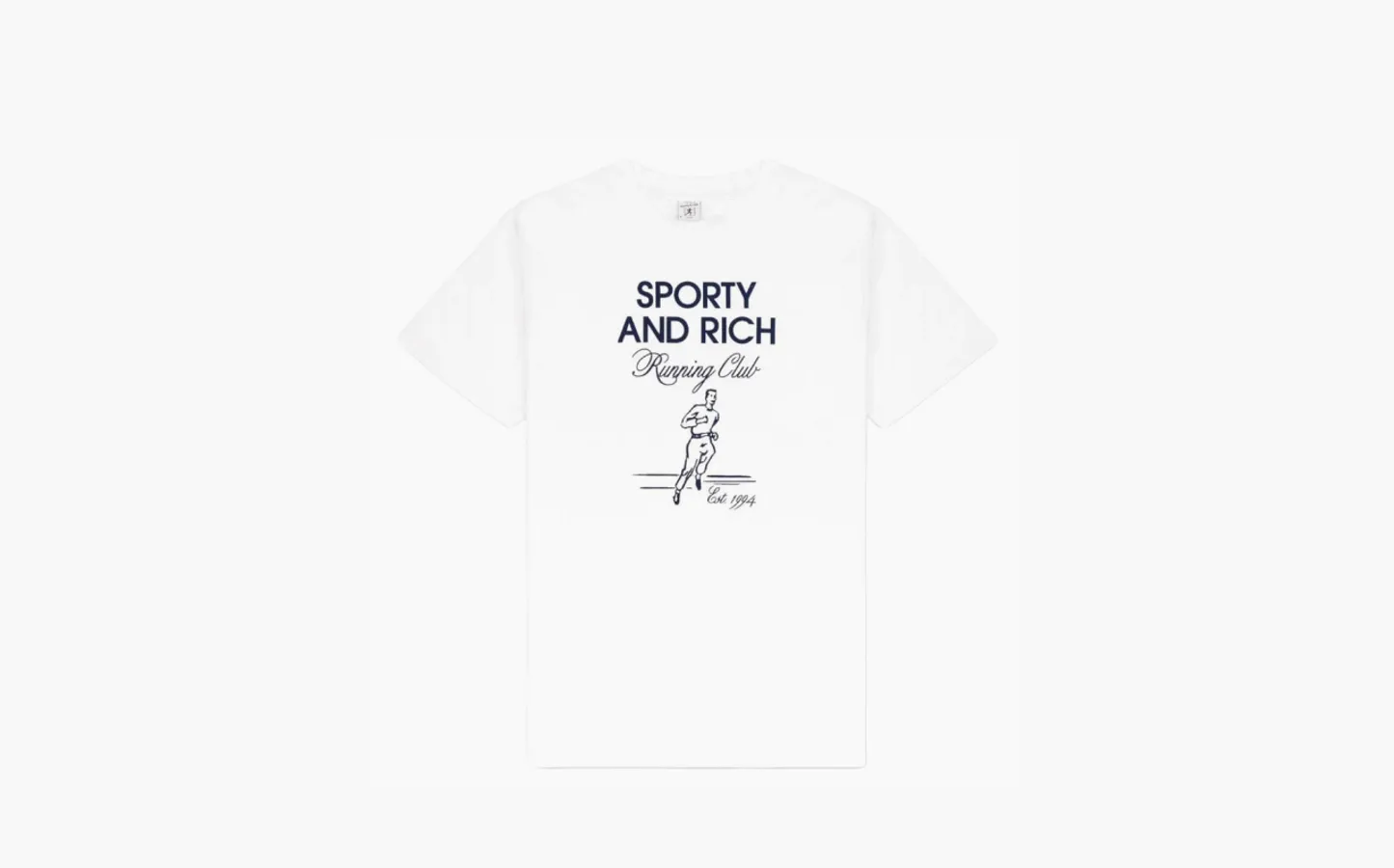 Sporty & Rich Running Unisex T-Shirt White «White»
