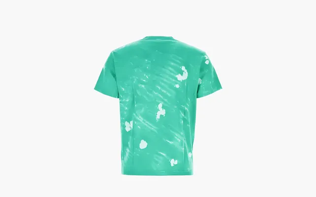 Одежда Sporty & Rich Wellness Studio Tie Dye T Shirt «Green» zelyenye