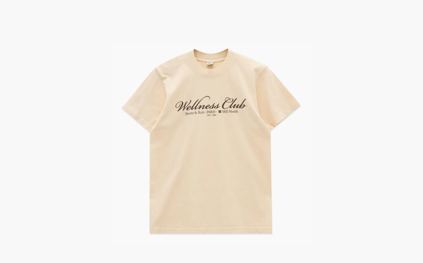 Sporty & Rich 1800 Health T-shirt SS24 «Beige»