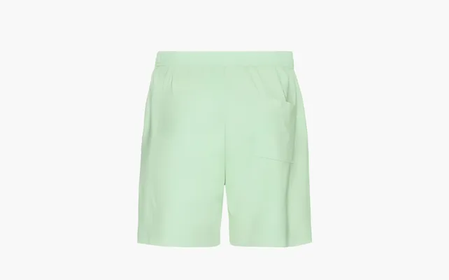 Одежда Sporty & Rich Logo-print Elasticated-waist Shorts «Green» zelyenye