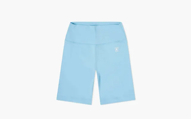 Одежда Sporty & Rich Runner Biker Cycling Shorts WMNS «Atlantic/White» golubye