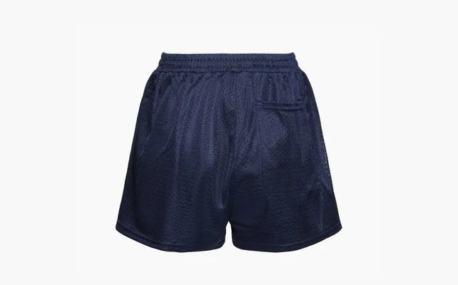 Одежда Sporty & Rich Logo-printed Mesh Mini Shorts WMNS «Blue» sinie
