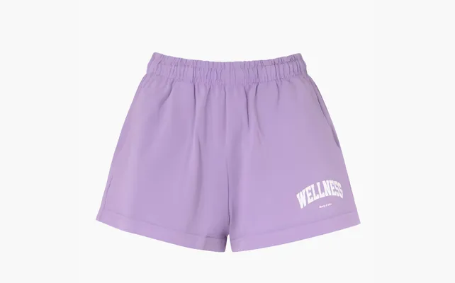 Одежда Sporty & Rich Casual Shorts WMNS «Purple» fioletovye
