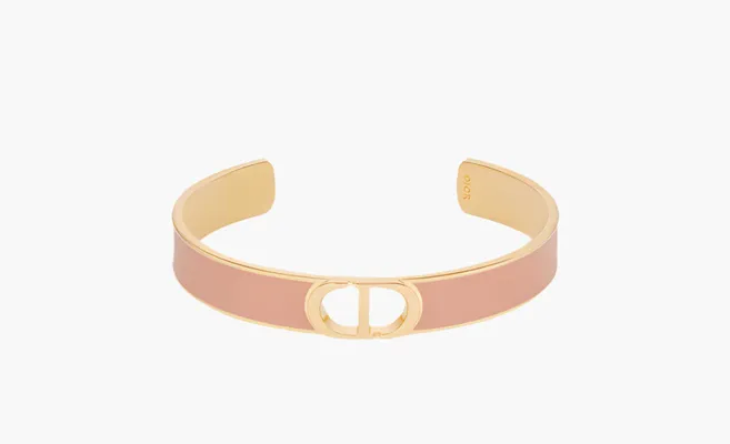  Dior 30 Montaigne Thin Bangle WMNS «Pink» rozovye