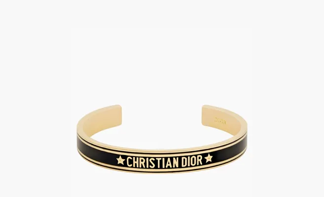  Dior Metal Bangles WMNS «Black» chyernye