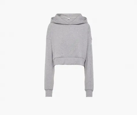 Одежда Alo Yoga Muse Hoodie «Athletic Heather Grey» серый