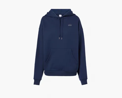 Одежда Alo Yoga Accolade Hoodie «Navy» синий