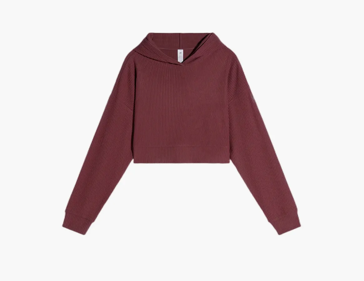 Alo Yoga Muse Hoodie «Burgundy Truffle»