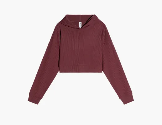 Одежда Alo Yoga Muse Hoodie «Burgundy Truffle» bordovye