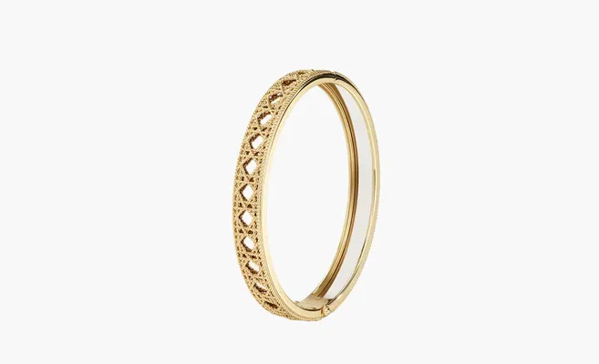  Dior Metal Bangles WMNS «Gold» zolotoy