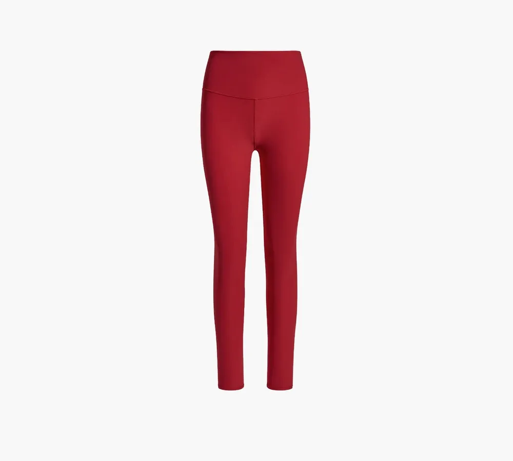 Alo Yoga Alosoft High-Waist 7/8 Highlight Legging «Bold Red»