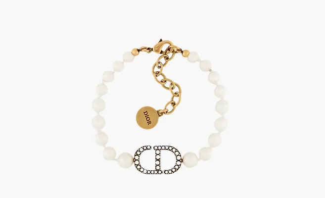  Christian Dior 30 Montaigne Bracelet WMNS «White» belye