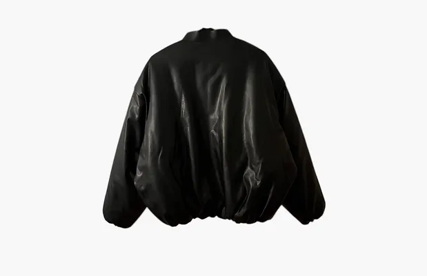 Одежда Alo Yoga Faux Leather Premier Bomber «Black» черный