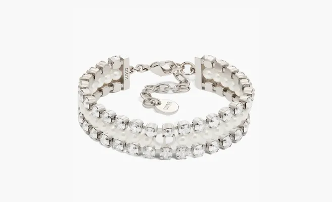  Dior Metal Bracelets WMNS «Silver» serebryanyy