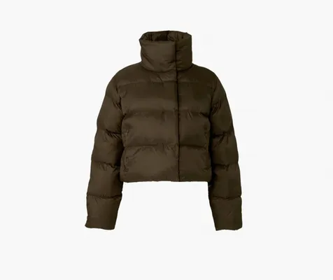 Одежда Alo Yoga Gold Rush Puffer «Espresso» коричневый
