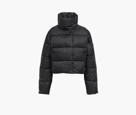 Одежда Alo Yoga Gold Rush Puffer «Black» chyernye