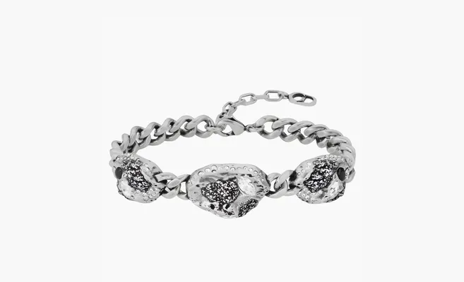  СDior Bracelets Men «Silver» serebryanyy