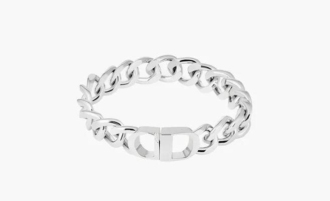  Dior Men Bangles «Silver» serebryanyy