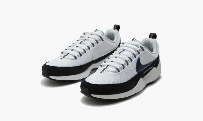 Кроссовки Fragment Design x Nike Air Zoom Spiridon SP «White Blue Void» belye
