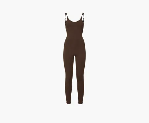 Одежда Alo Yoga Airbrush One And Done Onesie «Espresso» коричневый