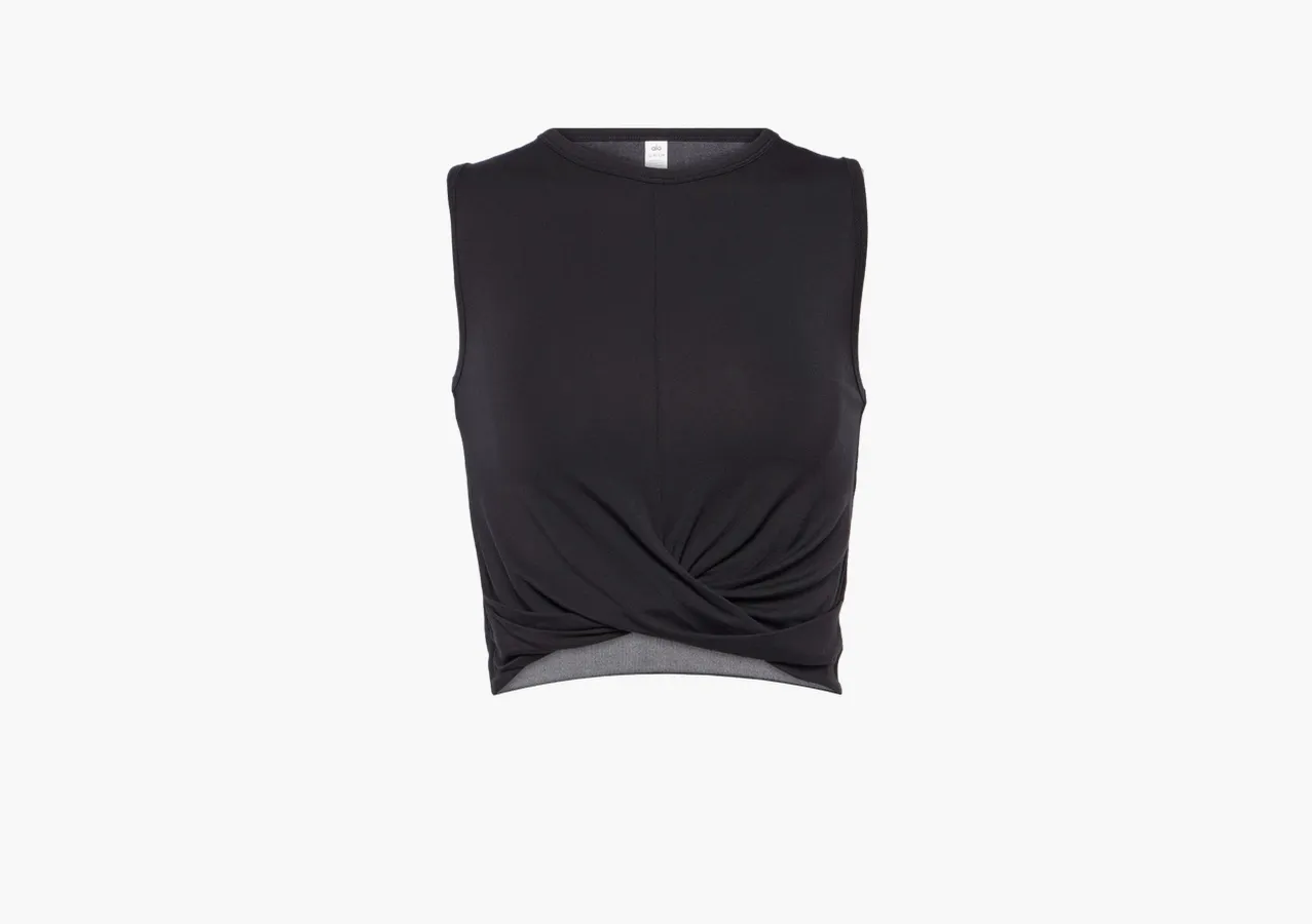 Alo Yoga Cover Tank «Black»