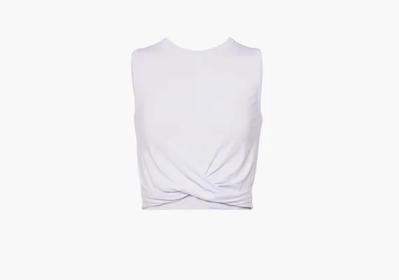 Одежда Alo Yoga Cover Tank «White» белый