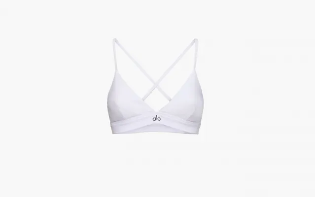 Одежда Alo Yoga Splendor Bra «White» белый