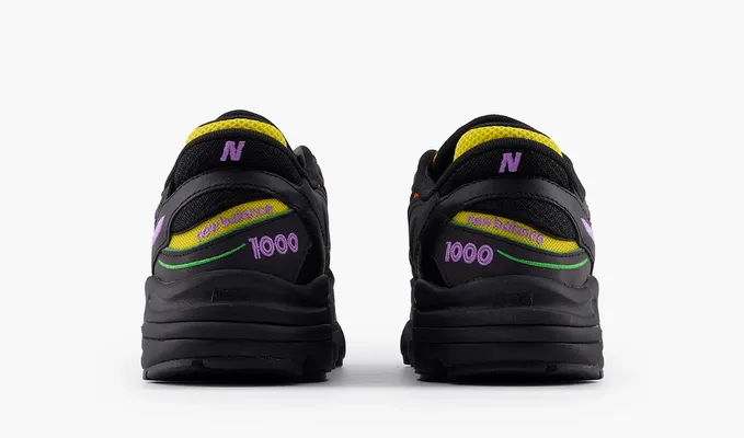  New Balance 1000 «Reflective Pack - Black Honeycomb» chyernye