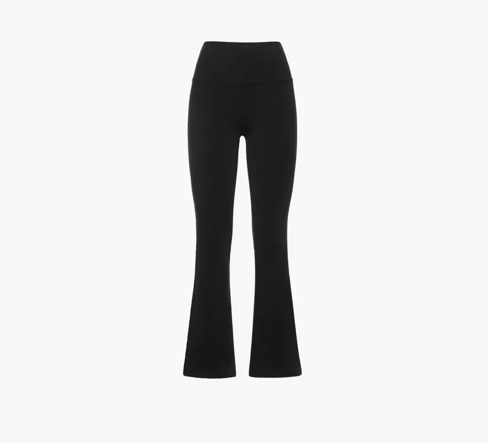 Alo Yoga Airbrush High-Waist 7/8 Bootcut Legging «Black»