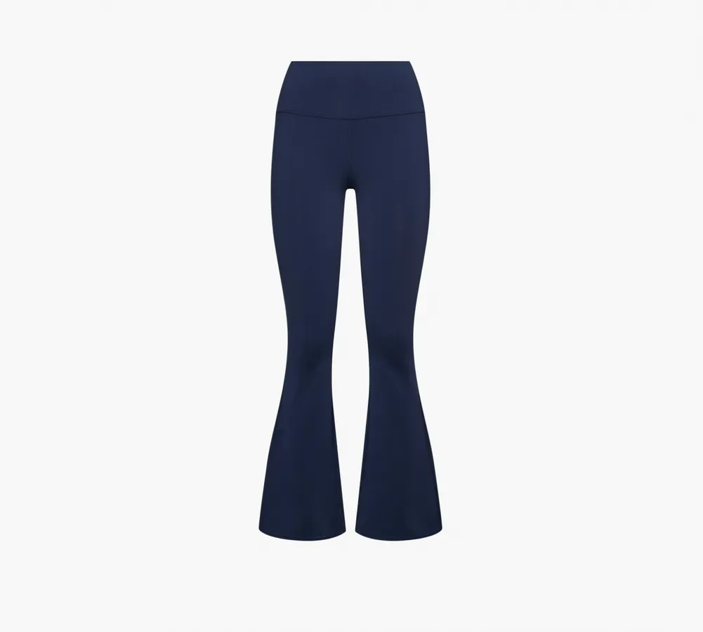 Alo Yoga Airbrush High-Waist 7/8 Bootcut Legging «Navy»