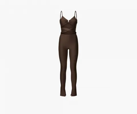 Одежда Alo Yoga Airlift A-List Onesie «Espresso» коричневый