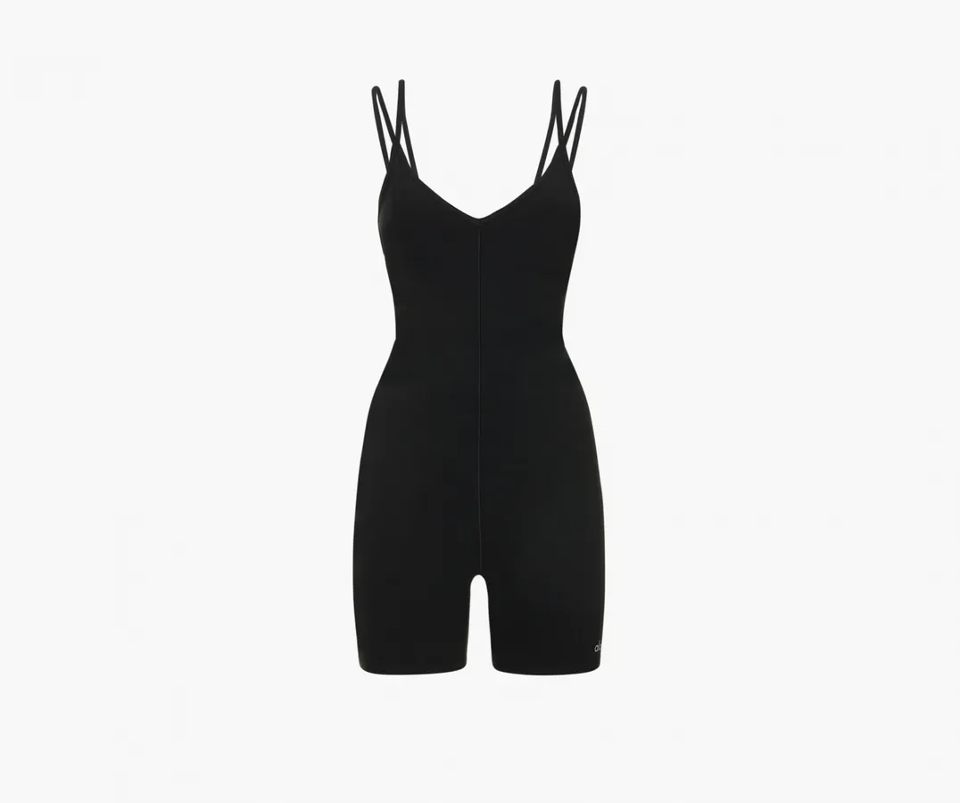 Alo Yoga Alosoft Suns Out Onesie «Black»