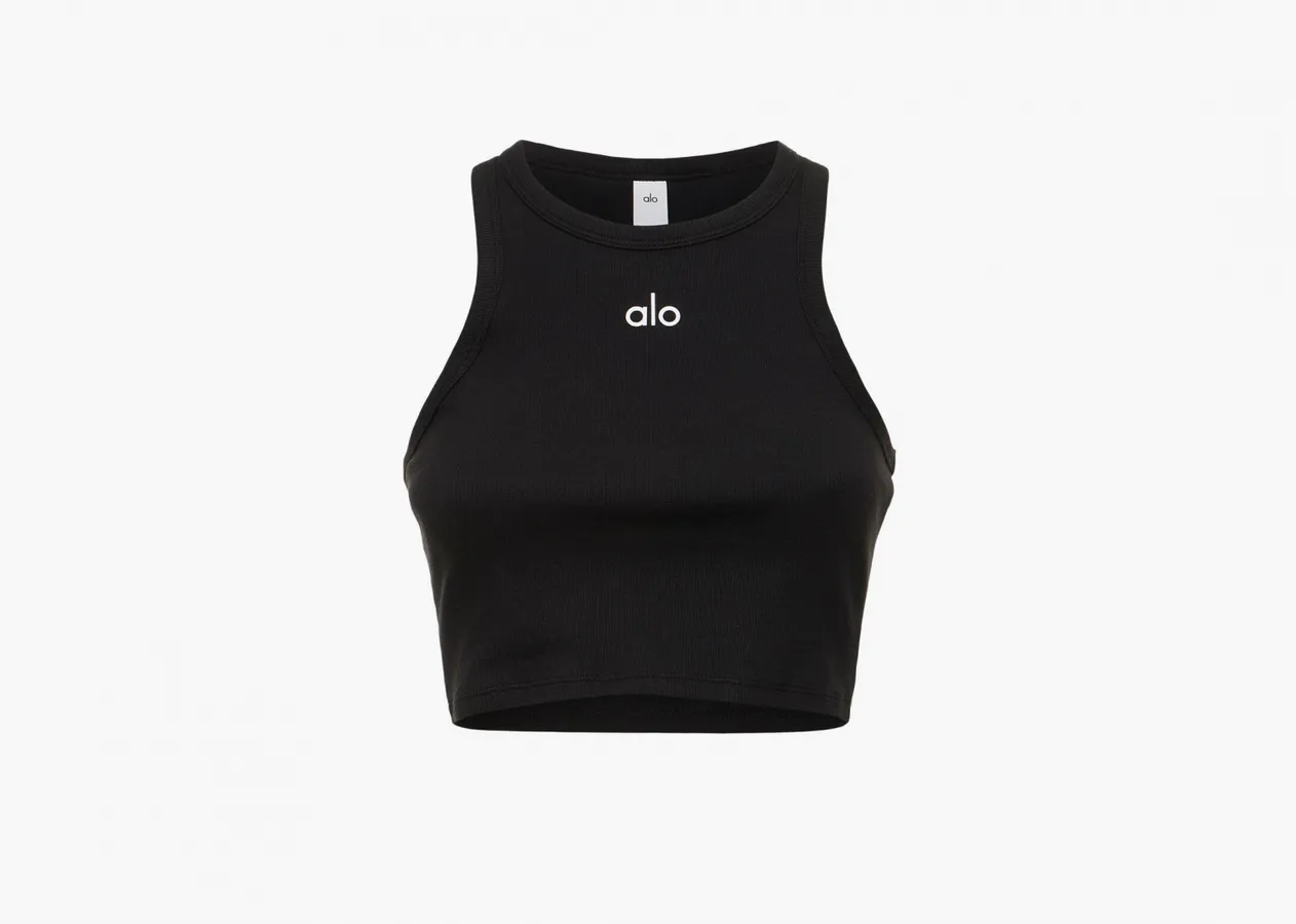 Alo Yoga Aspire Tank «Black/White»